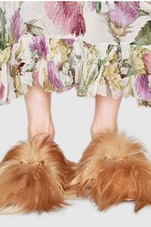 gucci slippers floral|gucci slippers like trump's hair.